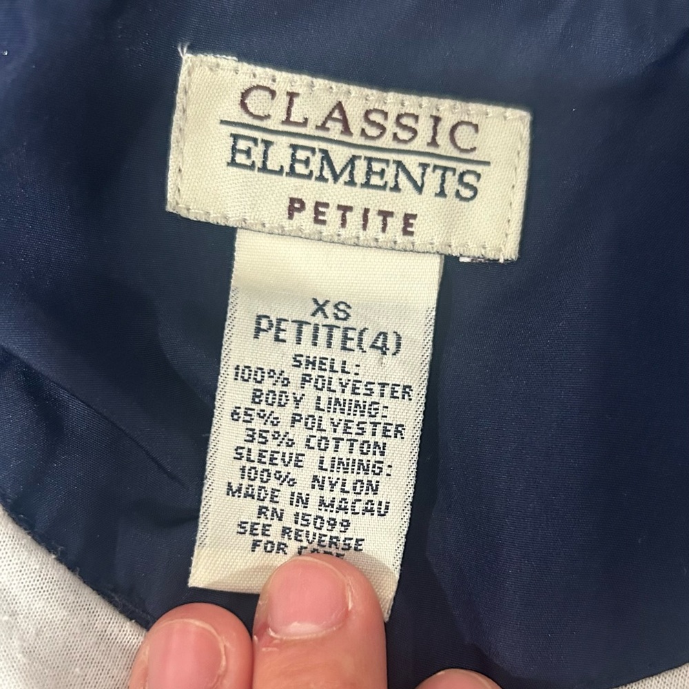“Vintage” jacket, size small